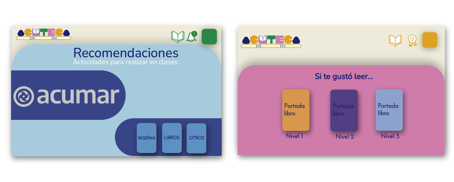 Boceto formato tablet